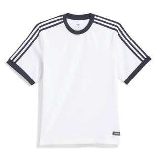 Adidas - Skateboarding Ringer Tee - White / Aurora Ink