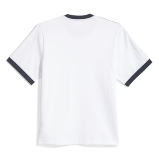 Adidas - Skateboarding Ringer Tee - White / Aurora Ink