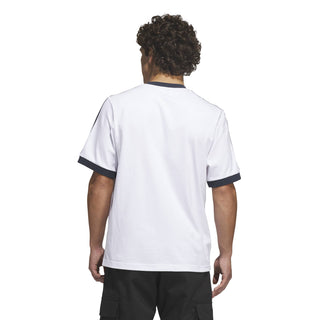 Adidas - Skateboarding Ringer Tee - White / Aurora Ink