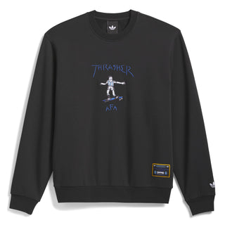 Adidas - Thrasher x Argentina Crewneck Black