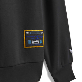 Adidas - Thrasher x Argentina Crewneck Black