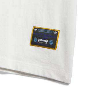 Adidas - Thrasher x Argentina Gonz Ringer T-Shirt White