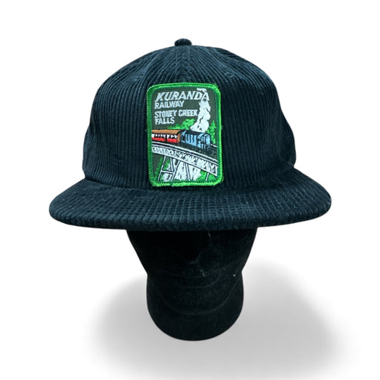 Parliament Queensland Vintage Patch - Cord Hat (Kuranda Railway)