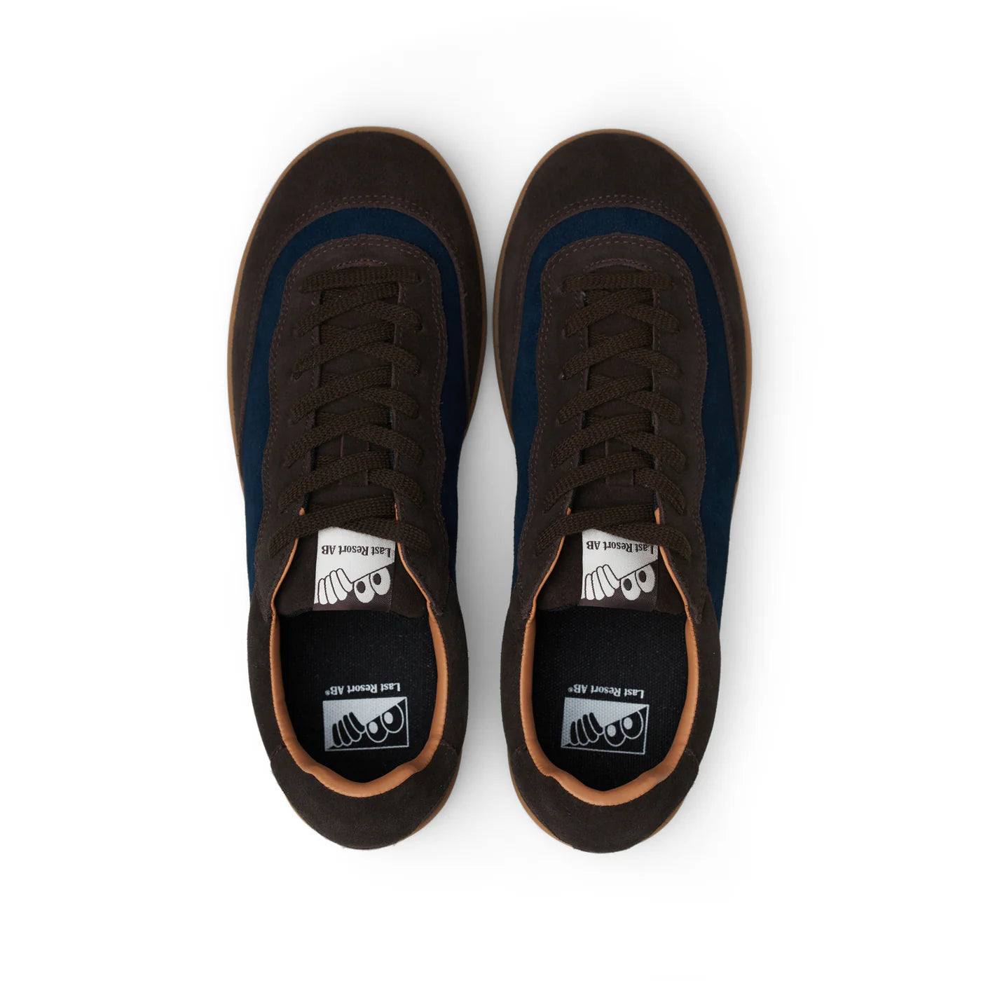 Last Resort AB - CM001-Lo Suede - (Coffee Bean/Dress Blue/Gum)