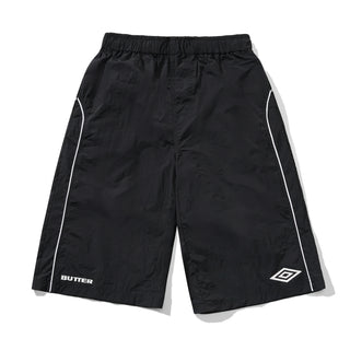 Butter Goods x Umbro - Long Track Shorts Black