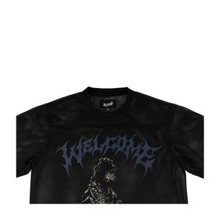 Welcome Skateboards - MACE FOOTBALL JERSEY BLACK/BLUE