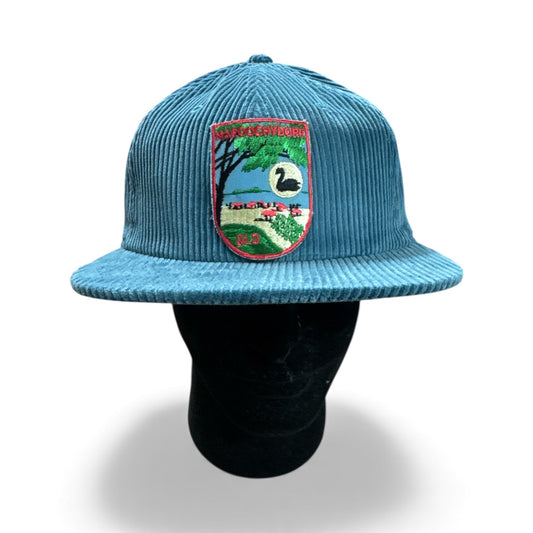 Parliament Queensland Vintage Patch - Cord Hat (Maroochydore Swan)