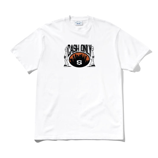 Cash Only - Metro Tee - White