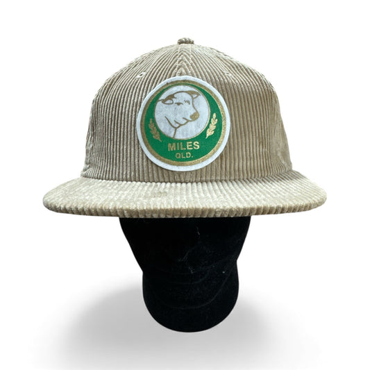 Parliament Queensland Vintage Patch - Cord Hat (Miles QLD)
