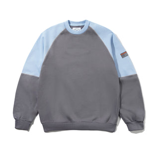 Cash Only - Motion Panel Crewneck Slate / Light Blue