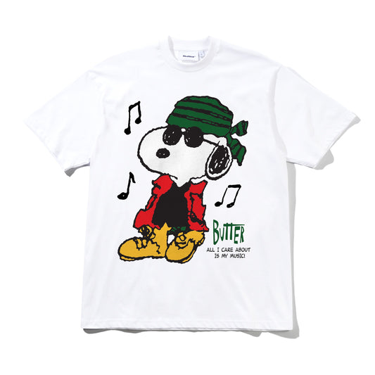 Butter Goods - Music Tee - White