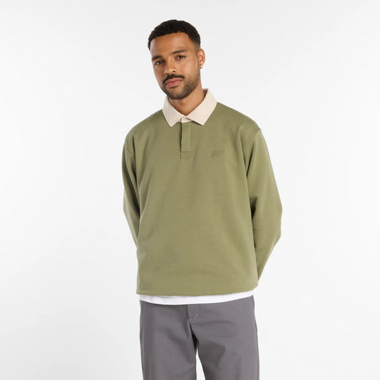 NB NUMERIC - Fleece Rugby Brushed Fleece - Dark Olive