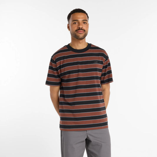 NB NUMERIC - Thin Stripe T-Shirt - Black