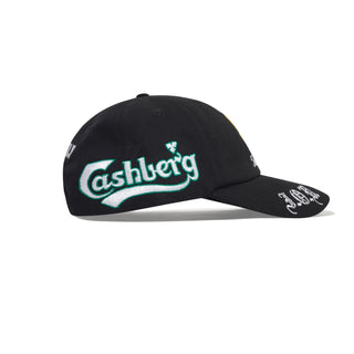 Cash Only - Nada 6 Panel Cap Black