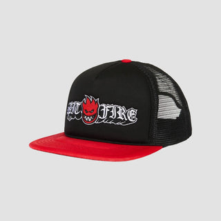 Spitfire - Old E Drop Bighead Snapback Black/Red