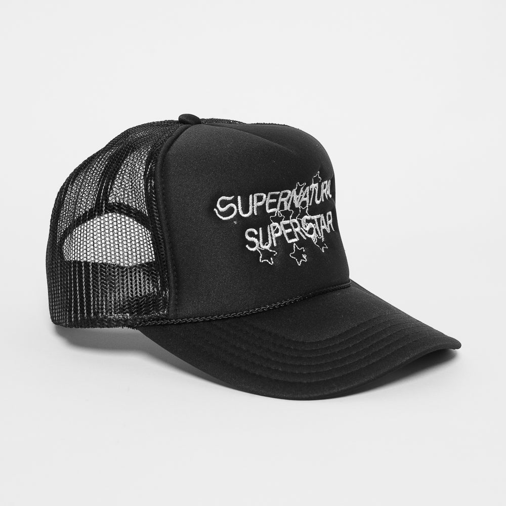 Welcome Skateboards - Superstar Trucker Hat - Black