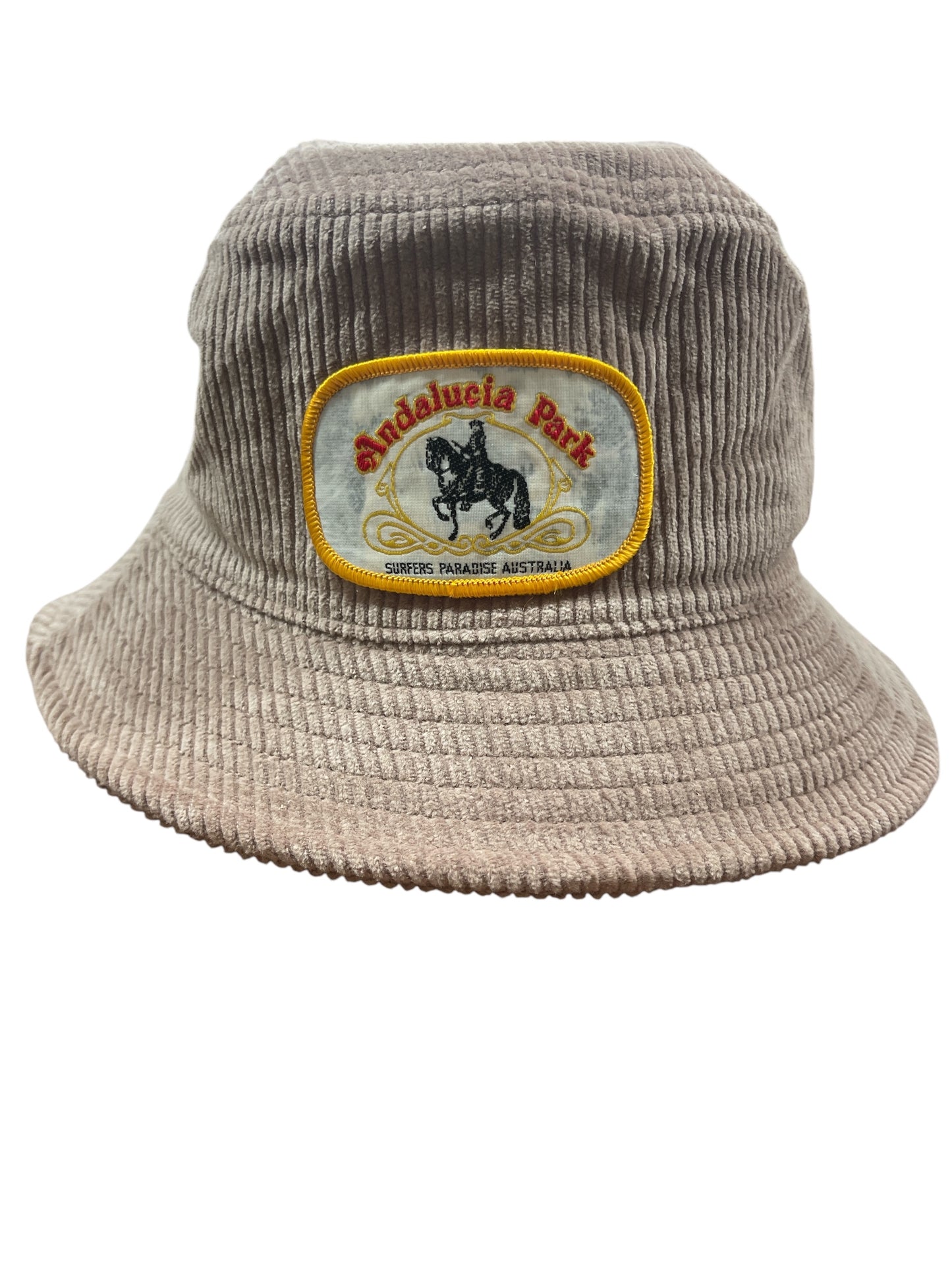 Parliament Queensland Vintage Patch - Bucket Hat (Andalucia Park) Dusty Pink