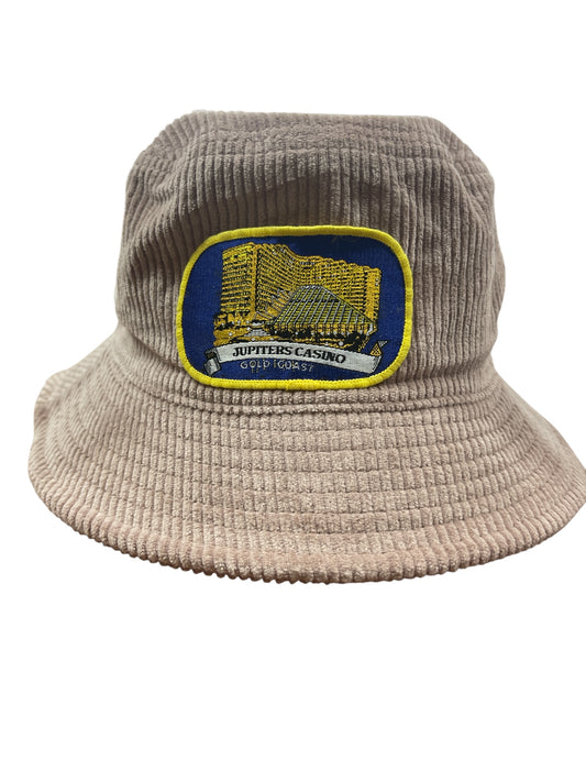 Parliament Queensland Vintage Patch - Bucket Hat (Jupiters Casino) Dusty Pink