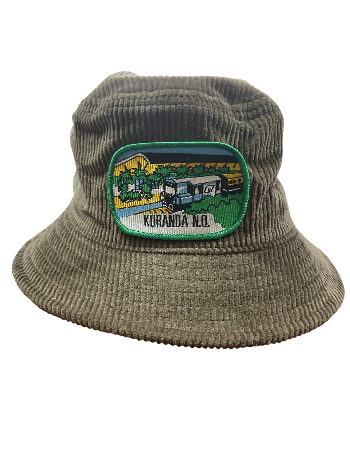 Parliament Queensland Vintage Patch - Bucket Hat (Kuranda N.Q) Walnut