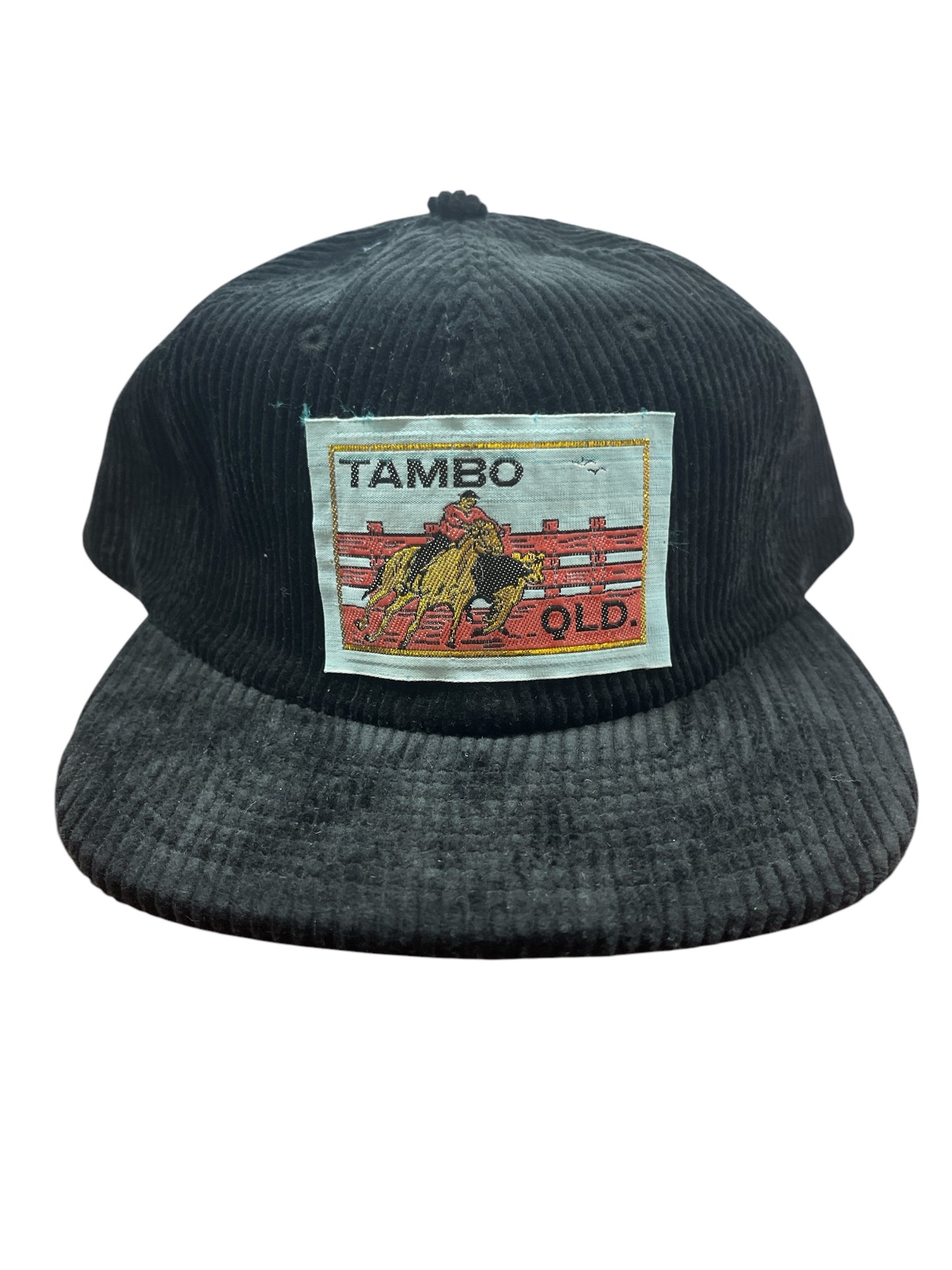 Parliament Queensland Vintage Patch - Cord Hat (Tambo QLD) Black