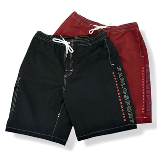 Parliament - Baggy Boardshorts Parlo Sports Black/White Contrast