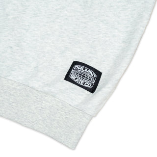 Parliament - Block 1/4 Zip Sweatshirt Cardinal Red / Heather Grey