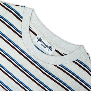 Parliament - 'Earn Your Stripes' Ultra Heavyweight T-Shirt Grey Marle