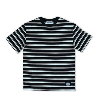 Parliament - 'Earn Your Stripes' Ultra Heavyweight T-Shirt Grey Black