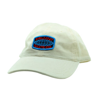 Parliament - On Par Cord Strapback Hat Off White