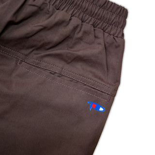 Parliament - On Par Walnut Cotton Shorts