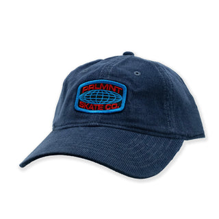 Parliament - On Par Cord Strapback Hat Petrol Blue