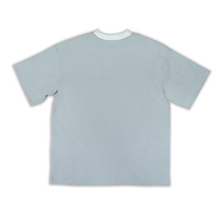 Parliament - 'Panel Beater' T-Shirt White/Grey
