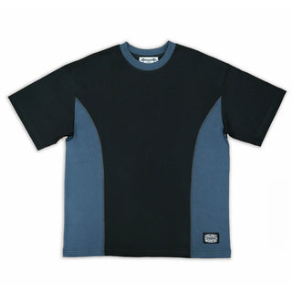 Parliament - 'Panel Beater' T-Shirt Washed Black/Slate