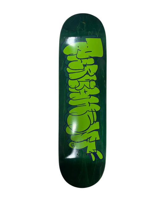 Parliament - Throwie Green on Assorted Stains - Deck
