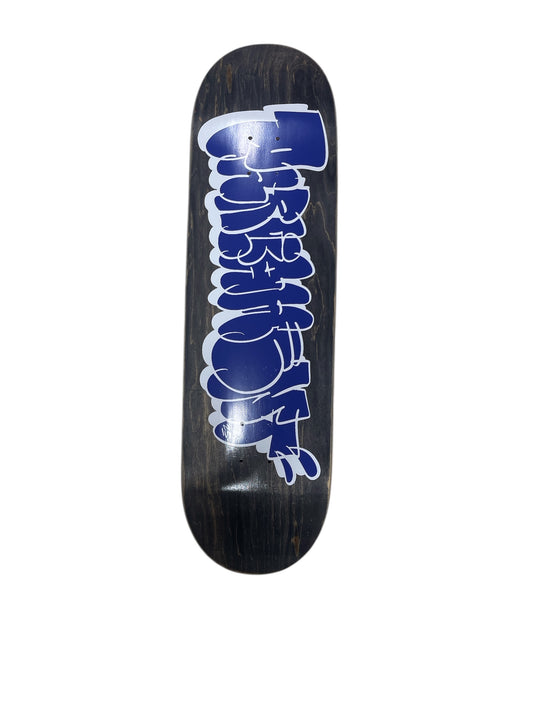 Parliament - Throwie Blue on Assorted Stains - Deck