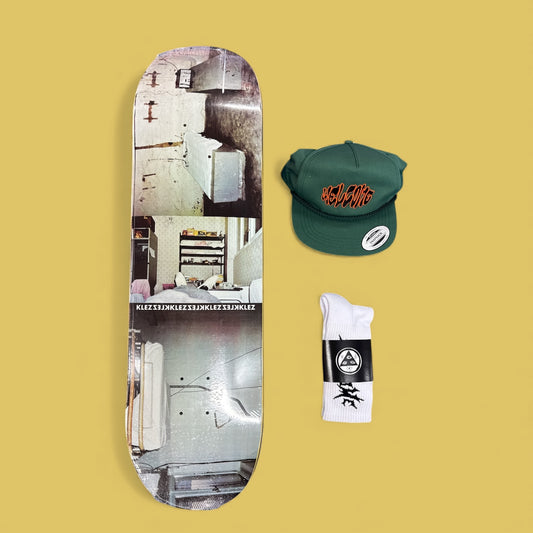 Sale Deal - 8.75" Polar Skate Co deck, Welcome Hat & Welcome Socks