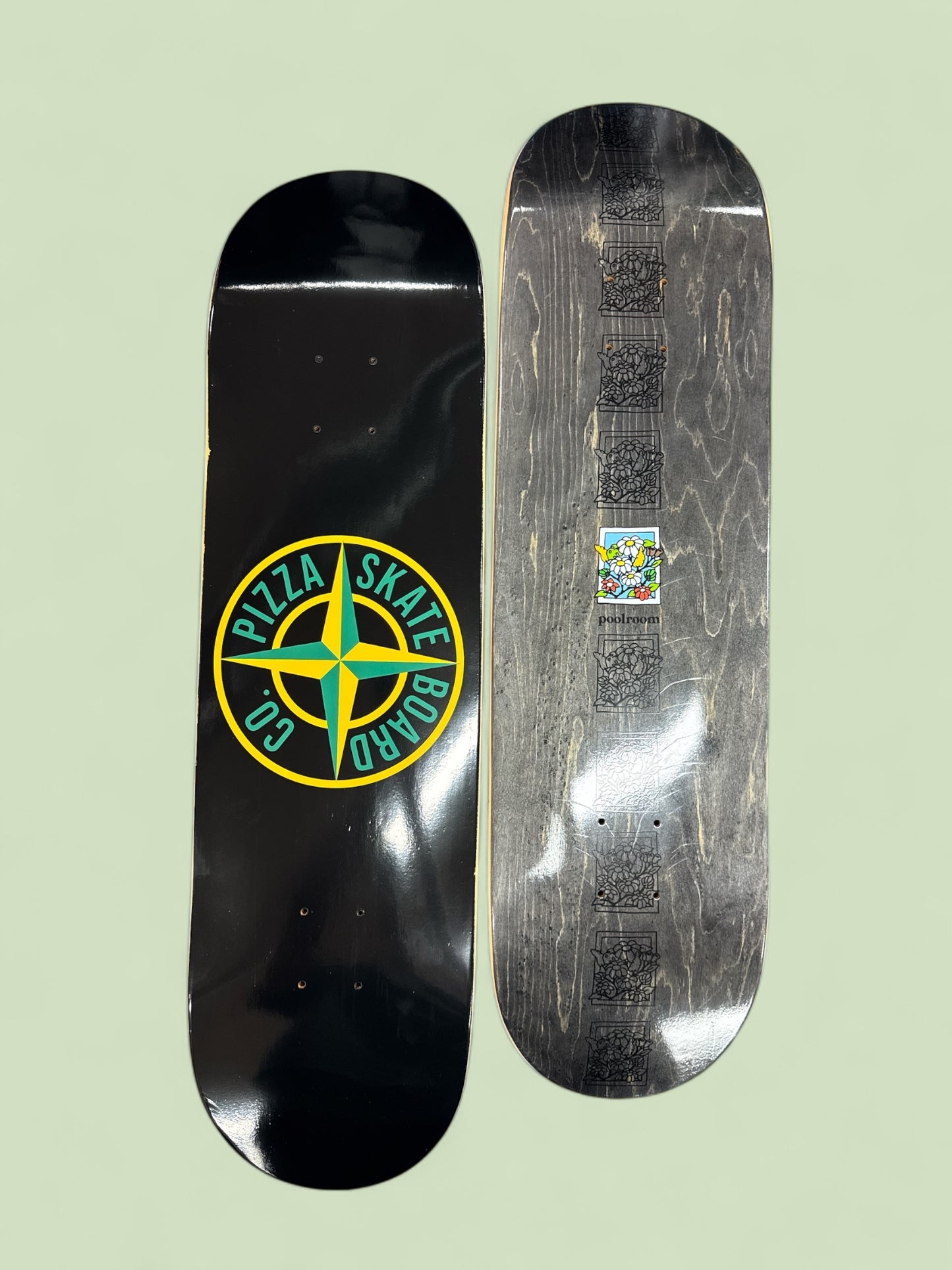 Final Deck Bundles - 1x Pizza & 1x Poolroom 8.5" deck