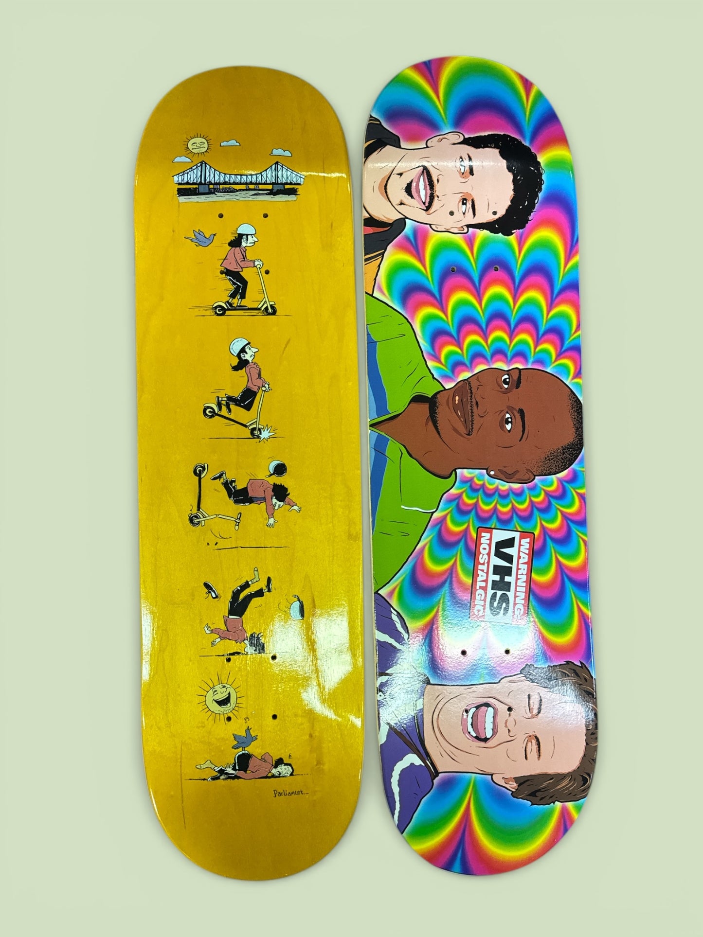 Final Deck Bundles - 1x Poolroom & 1x Parliament 8.25" deck