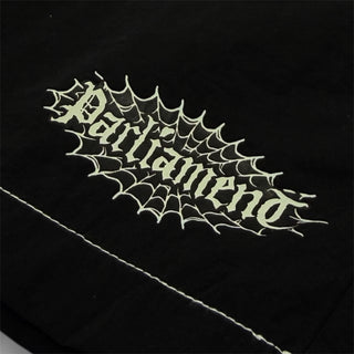 Parliament - Baggy Boardshorts - Black / Contrast White Stitching