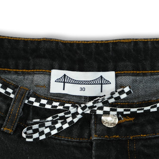 Parliament - 196 Denim Jorts Washed Black