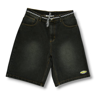 Parliament - 196 Denim Jorts Washed Black