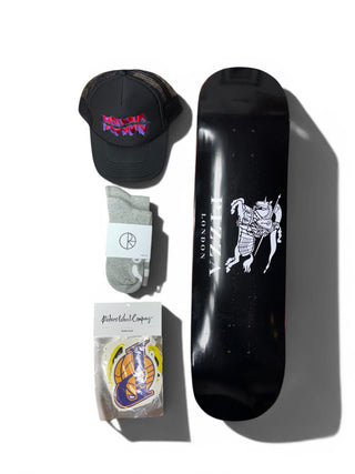 Parliament - 8.125" Deck, Hat, Socks & Sticker Pack