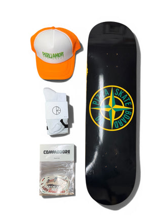 Parliament - 8.5" Deck, Hat, Socks & Sticker Pack