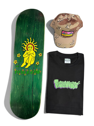 Parliament - 1x Poolroom 8.25" deck, 1x Parliament Tee & 1x Parliament Hat