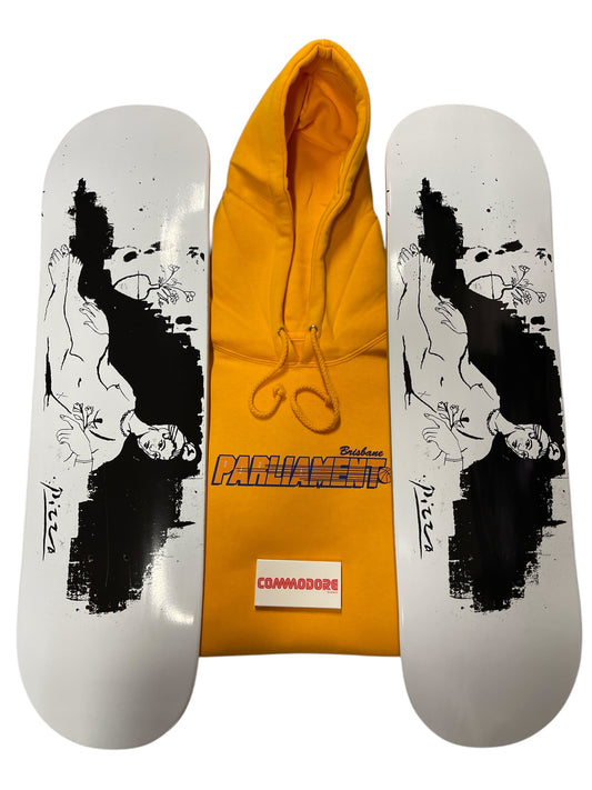 Sale Deal - Pizza Skateboards Painting 8.25"