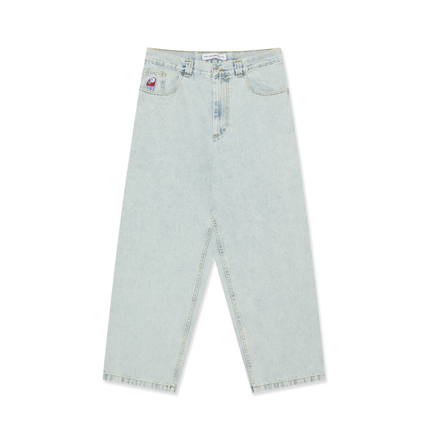Polar Skate Co. - Big Boy Pants OG LOGO - Light Blue
