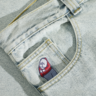 Polar Skate Co. - Big Boy Pants OG LOGO - Light Blue