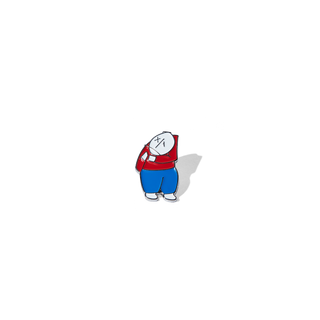 Polar Skate Co. - Pin | Big Boy - Multi