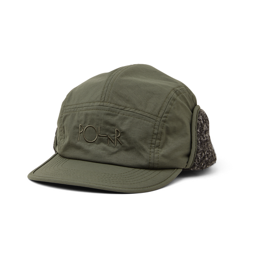Polar Skate Co - Sherpa Flap Cap - Army Green