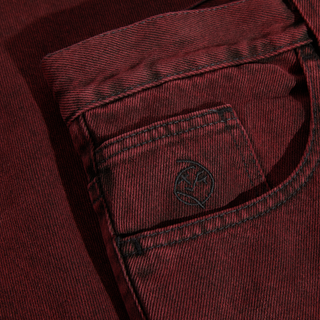 Polar Skate Co. - Big Boy Pants - Red Black (XXXS-XS)